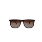 Brown sunglasses with golden detail